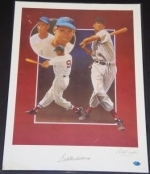 Ted Williams 16x20 Autographed Pelusso (Boston Red Sox)